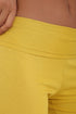 Pants in cotton jersey with wide leg at the bottom.